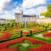 Azay le Rideau, Langeais, Villandry gardens & wine tasting